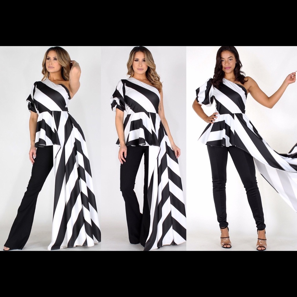 One sleeve top